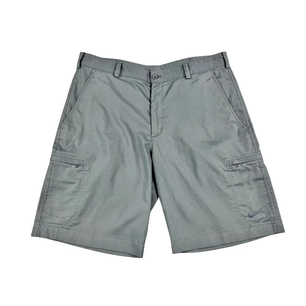 Nike Golf Mens Dri-FIT Cargo Shorts Dark Gray Size 34* Stretch Performance Gray
